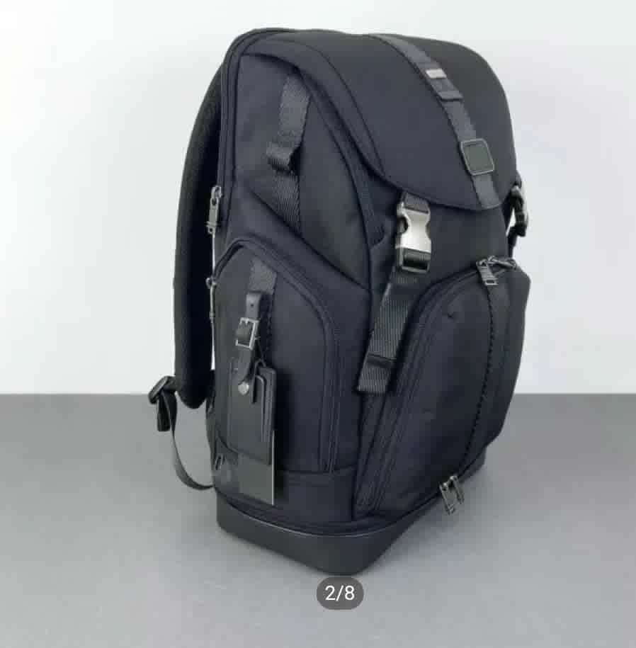 Tumi Alpha Bravo Black Backpack-thumb-2