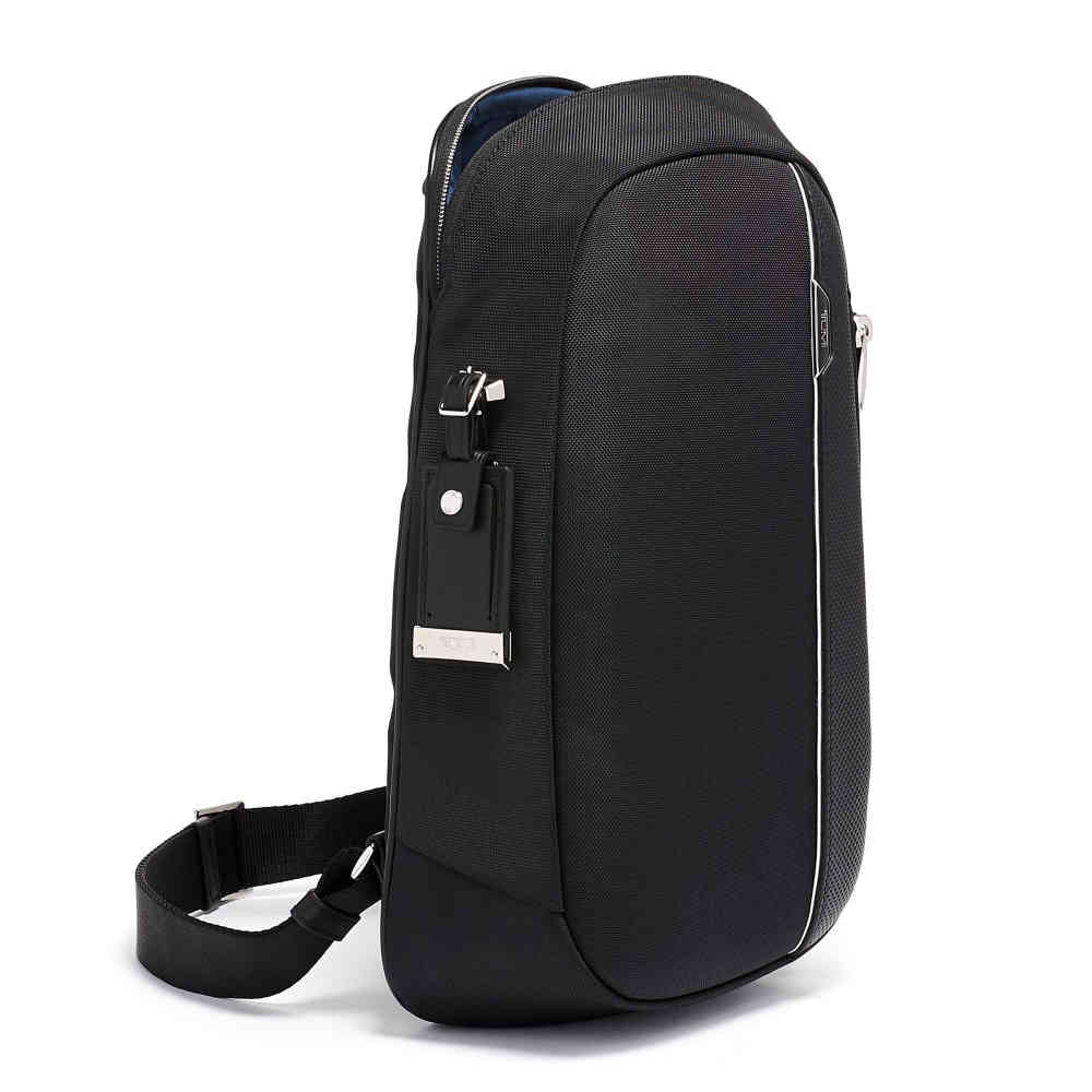 Tumi Premium Black Sling Bag-thumb-1