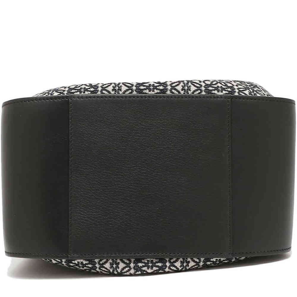 Loewe Black Leather Hammock Bag-thumb-5