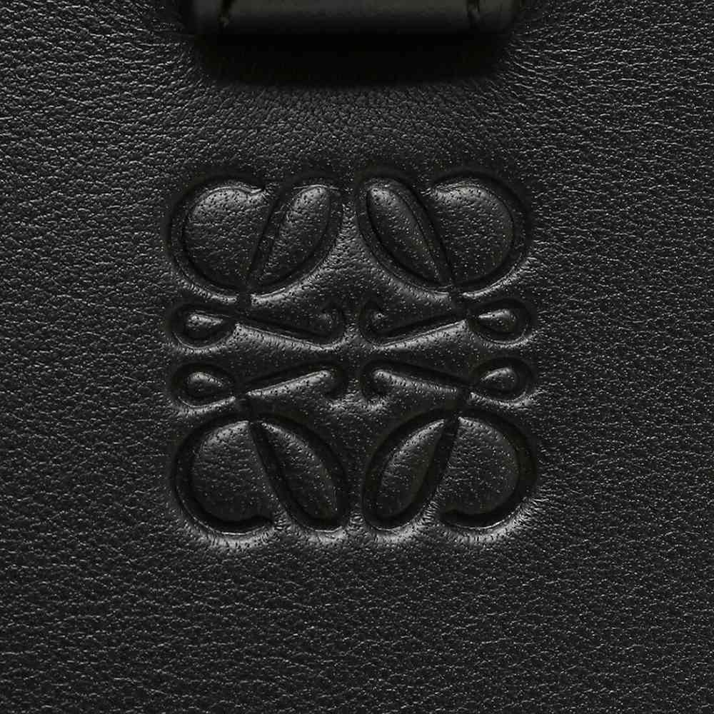 Loewe Black Leather Hammock Bag-thumb-6