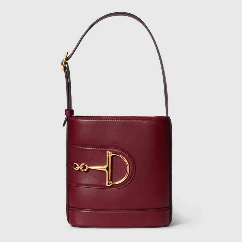 Gucci 73 Small Wine Bucket Bag-thumb-4