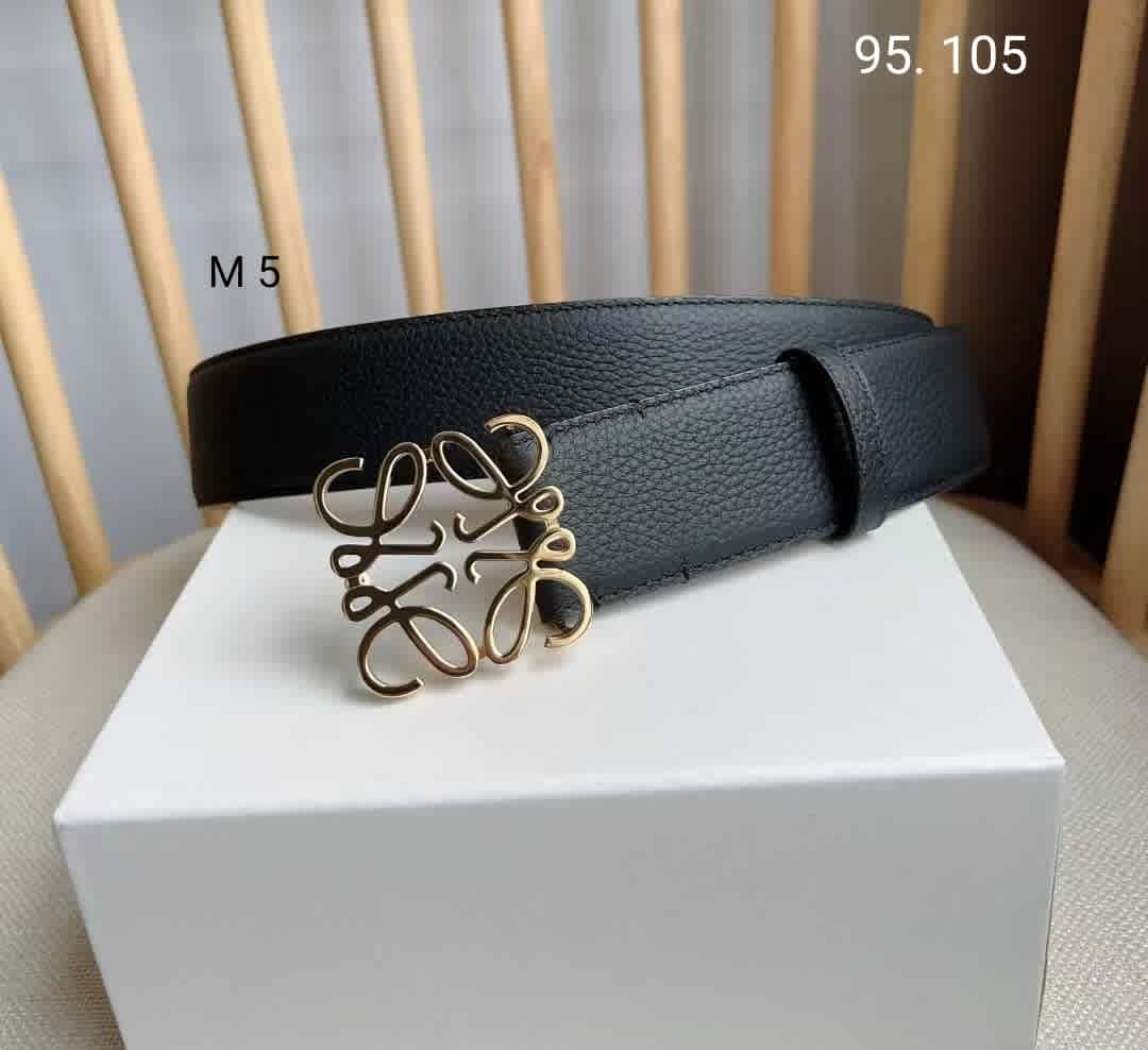 Golden Loewe Black Premium Quality Belt