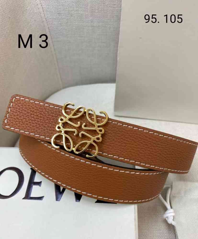 Golden Loewe Silver Premium Quality Belt