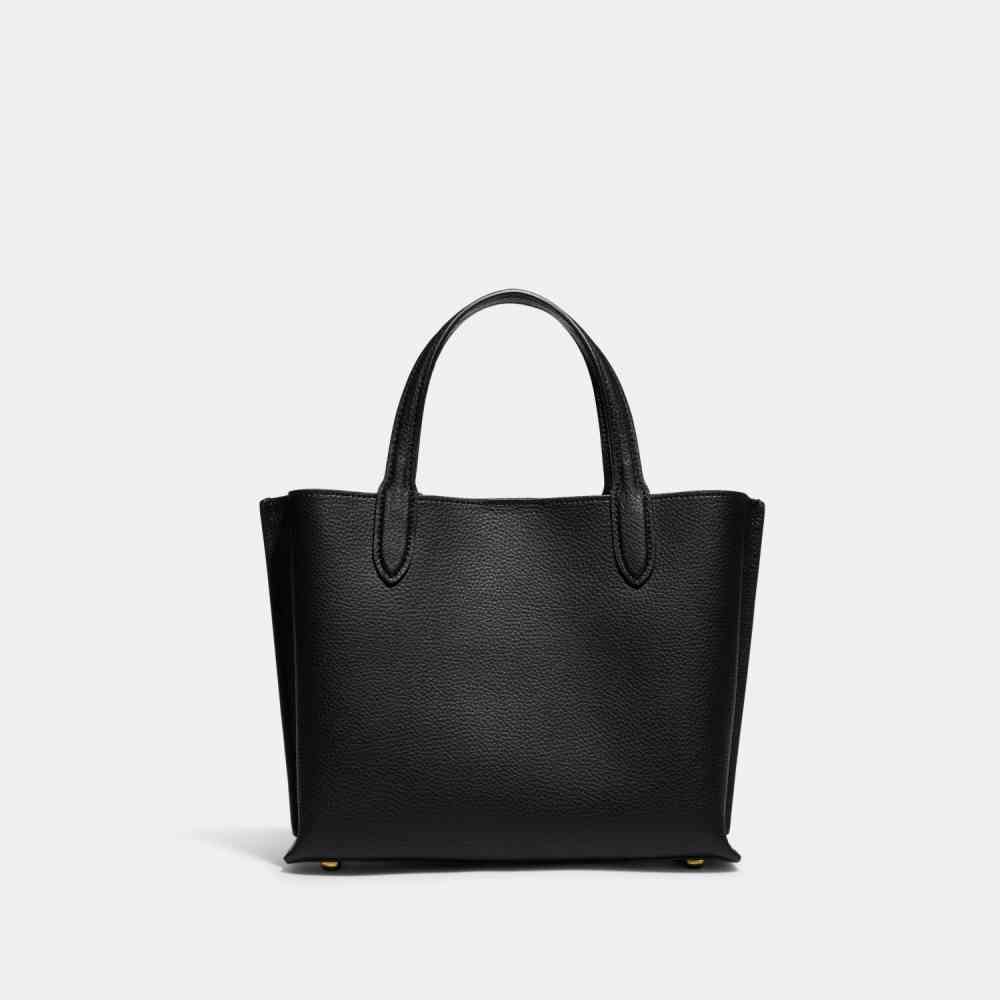 Coach Black Willow Tote Bag-thumb-2