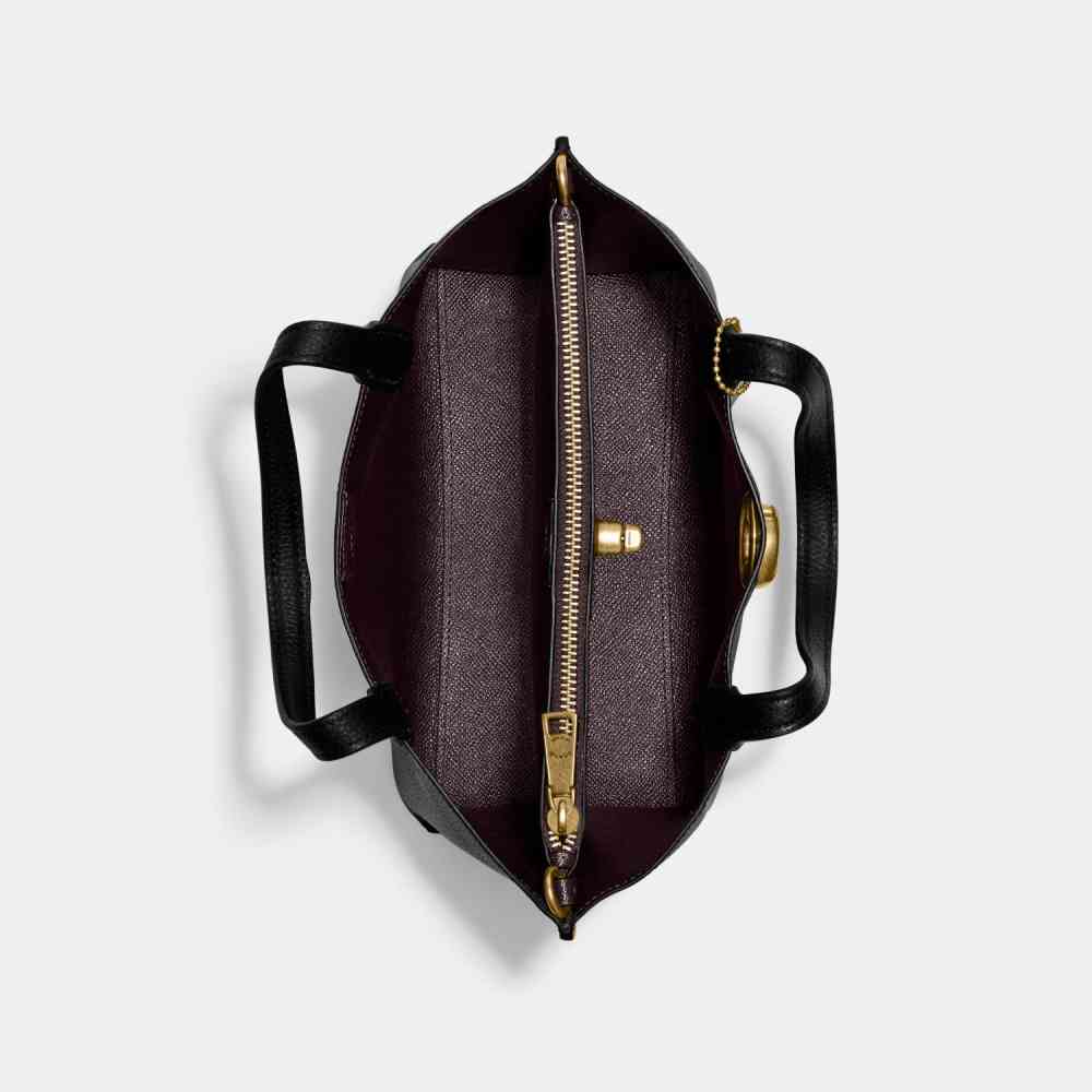 Coach Black Willow Tote Bag-thumb-3