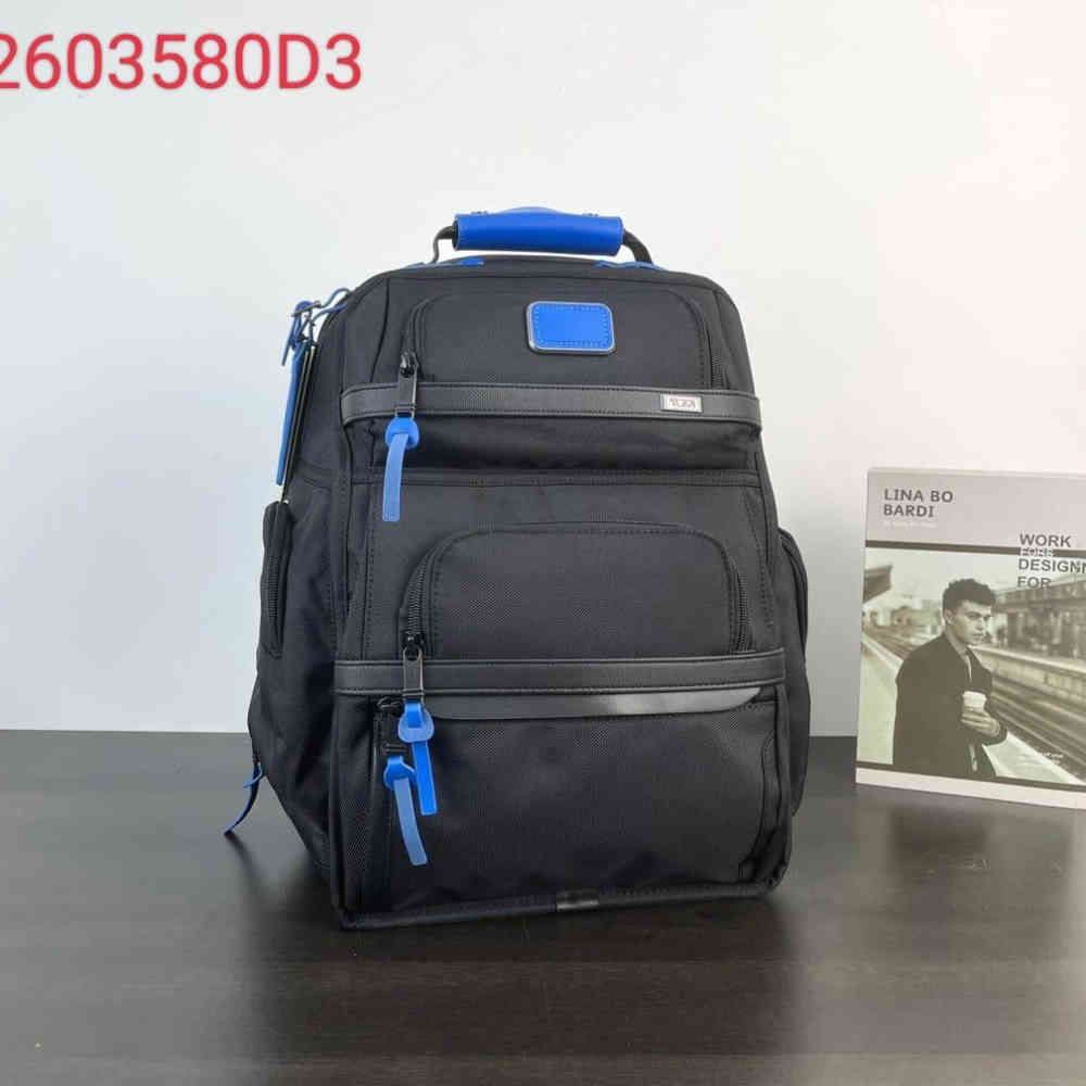 Tumi Alpha 3 Black Brief Pack-1