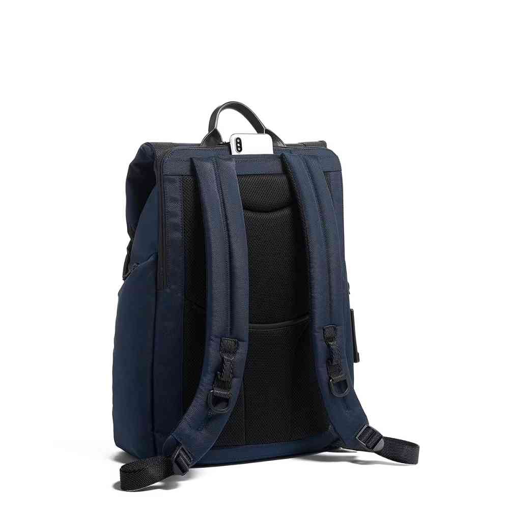 Tumi Alpha Bravo Lark Backpack Blue Bag-thumb-1