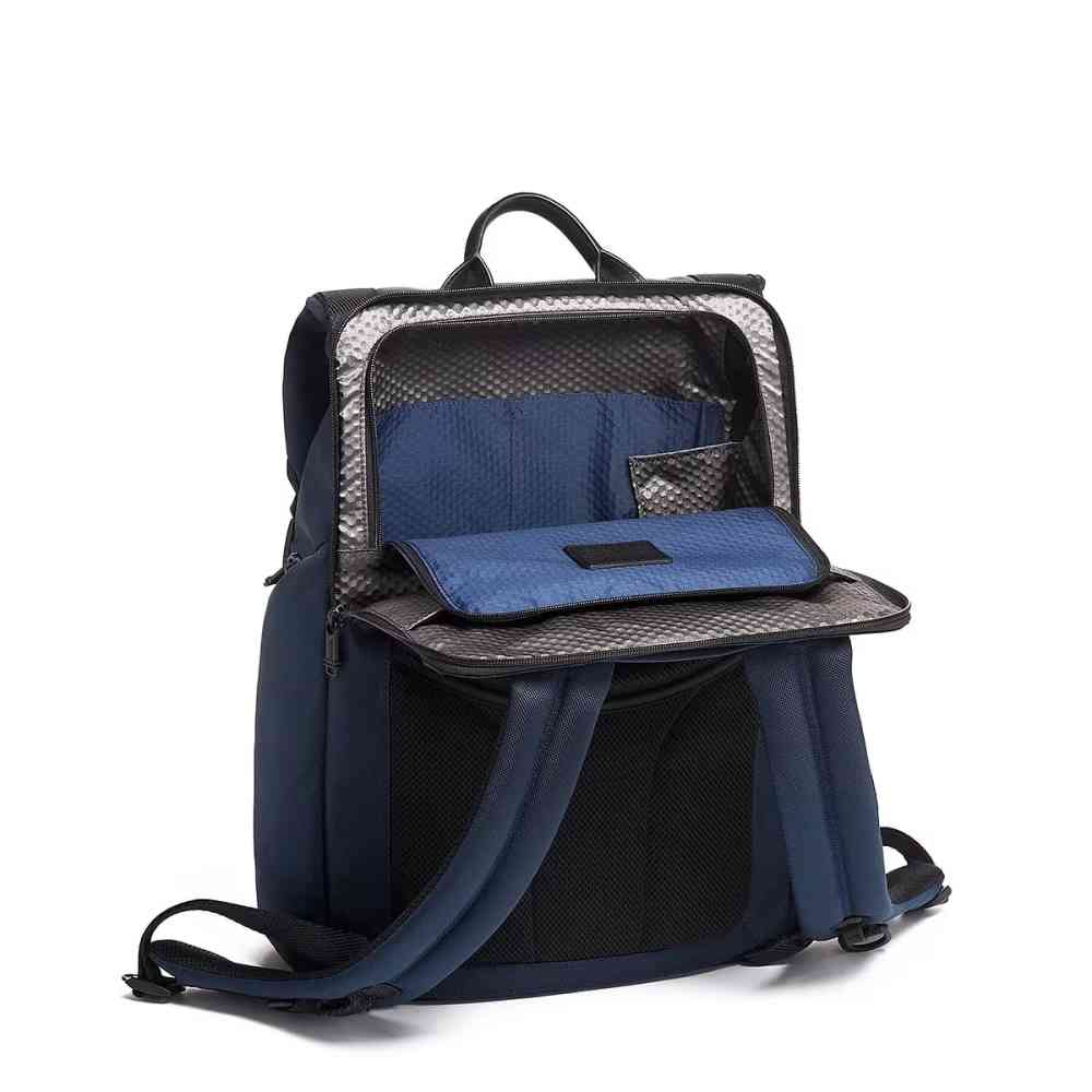 Tumi Alpha Bravo Lark Backpack Blue Bag-thumb-3
