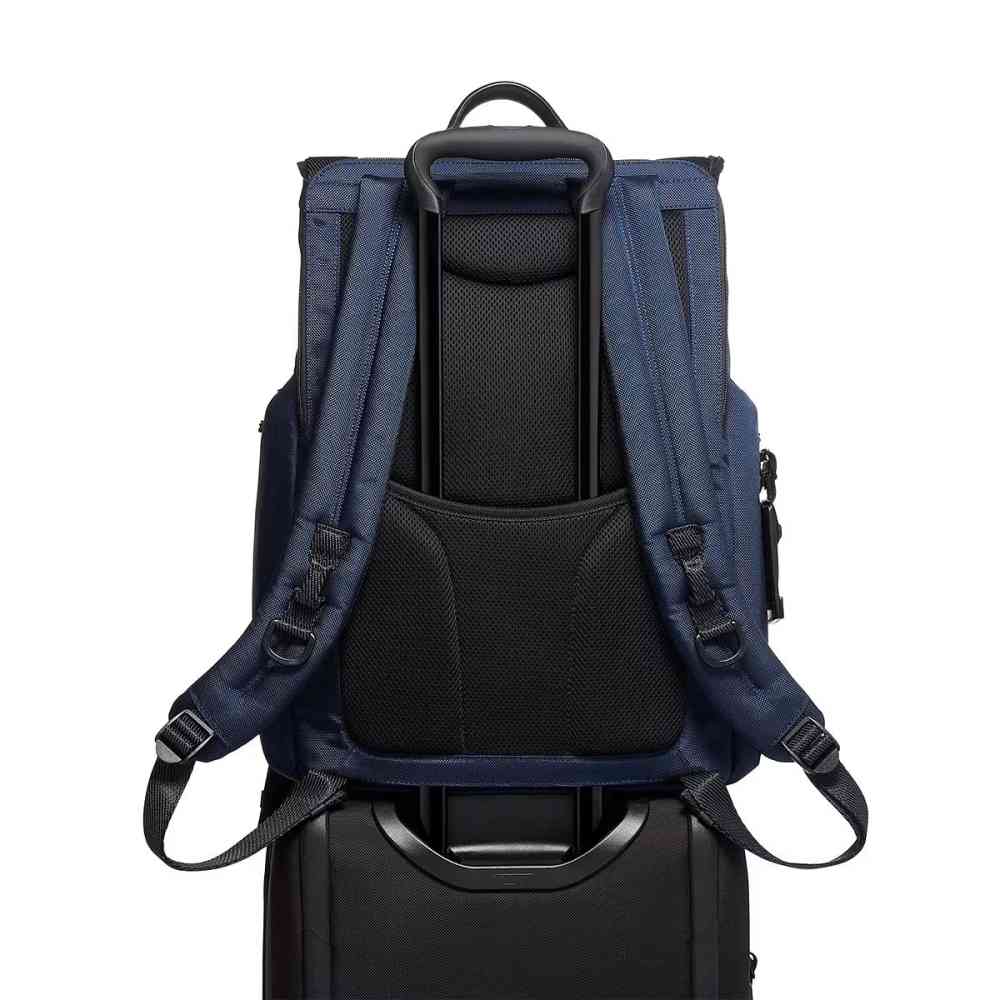 Tumi Alpha Bravo Lark Backpack Blue Bag-thumb-5