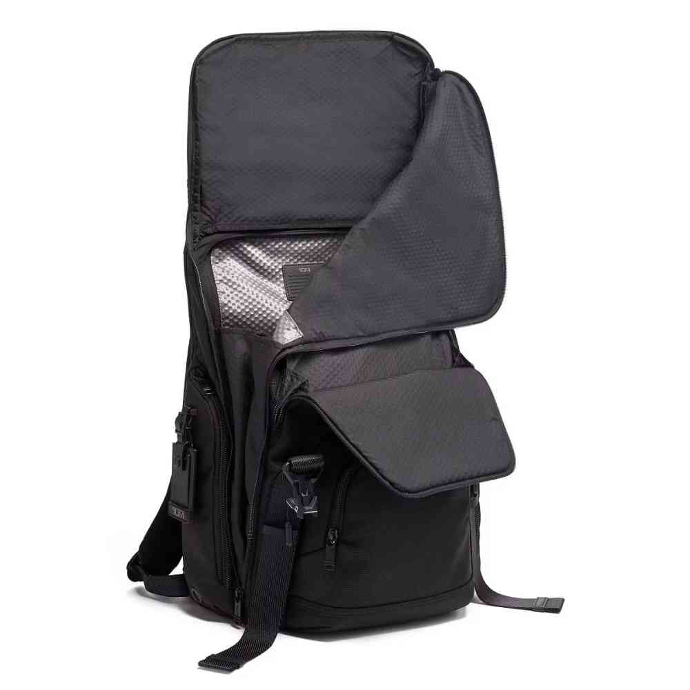 Tumi Alpha Bravo Lark Backpack Black Bag-thumb-4