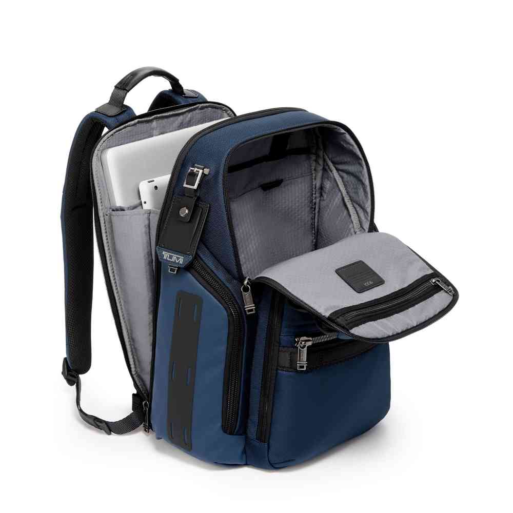 Tumi Alpha Bravo Search Blue Backpack-4