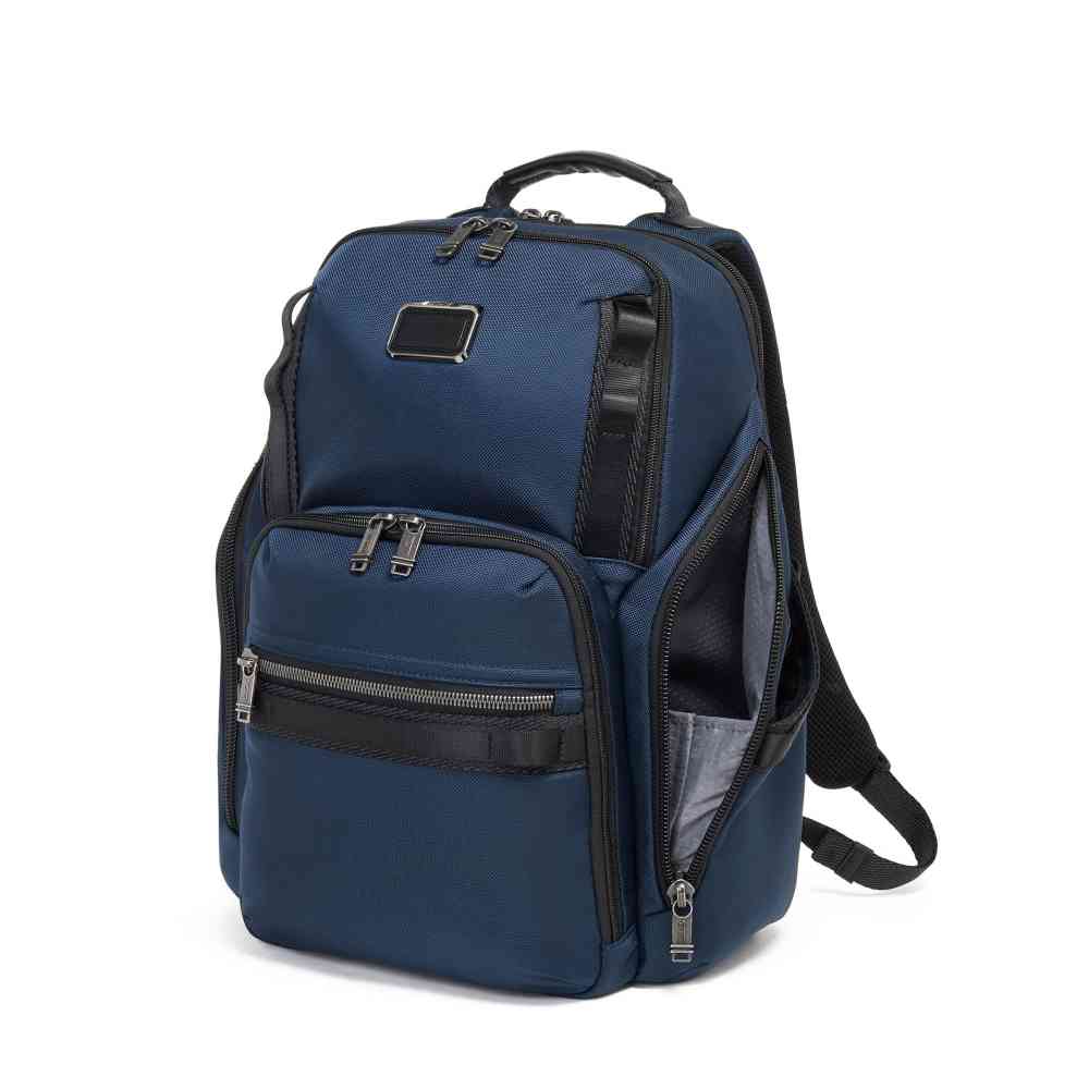 Tumi Alpha Bravo Search Blue Backpack-2
