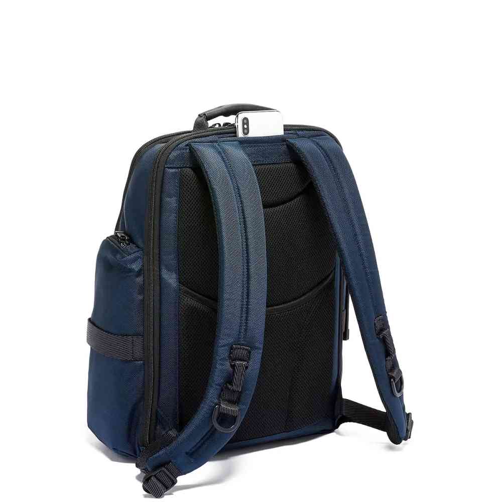 Tumi Sheppard Deluxe Brief Pack Backpacks Navy Blue Bag-thumb-1