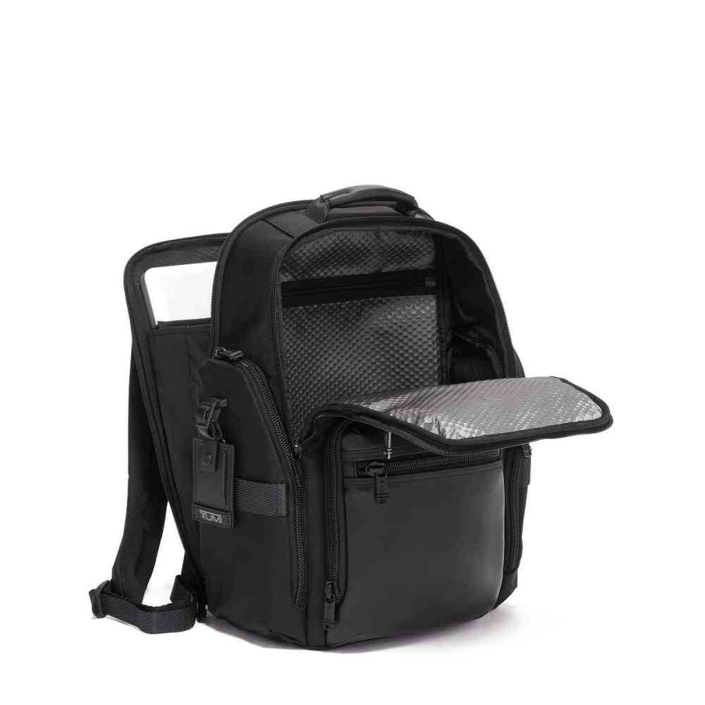 Tumi Expandable Organizer Black Backpack-thumb-3