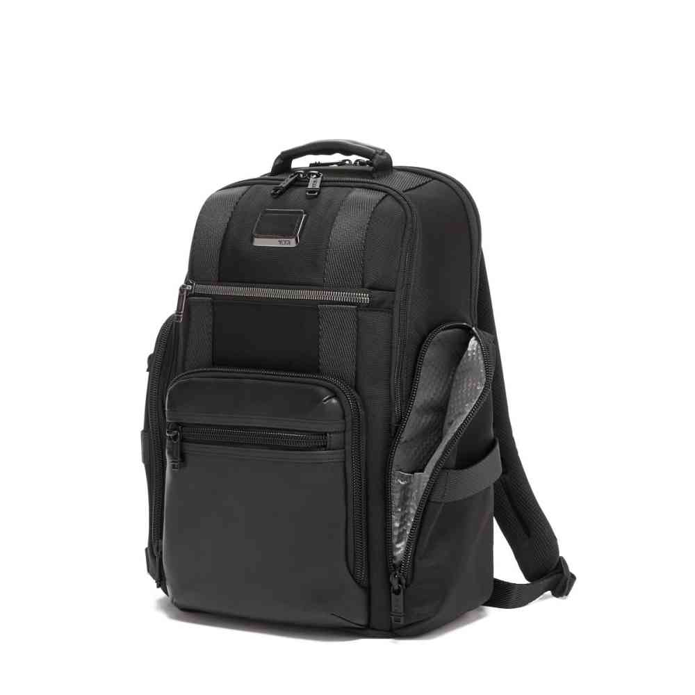 Tumi Expandable Organizer Black Backpack-thumb-2