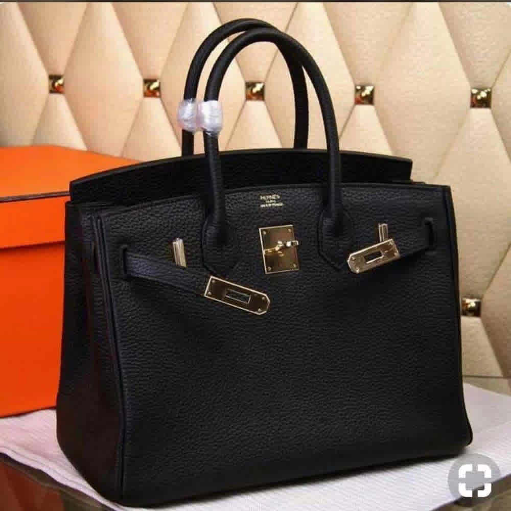 Hermes Black Premium Quality Tote Bag-2