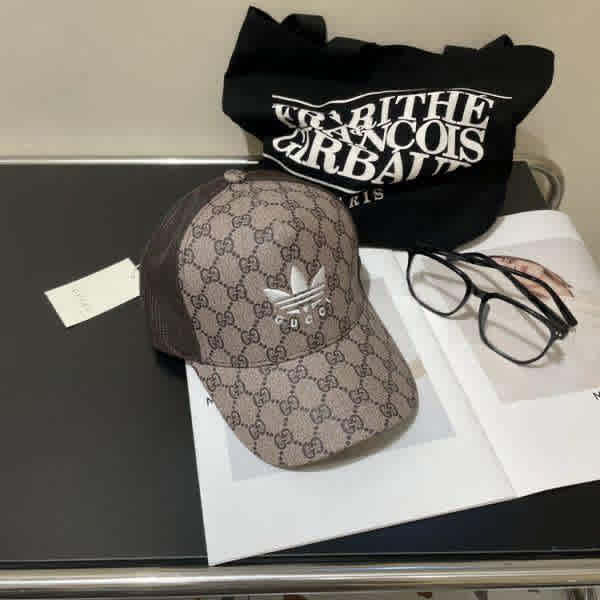 Gucci x Adidas Brown Premium Cap-2