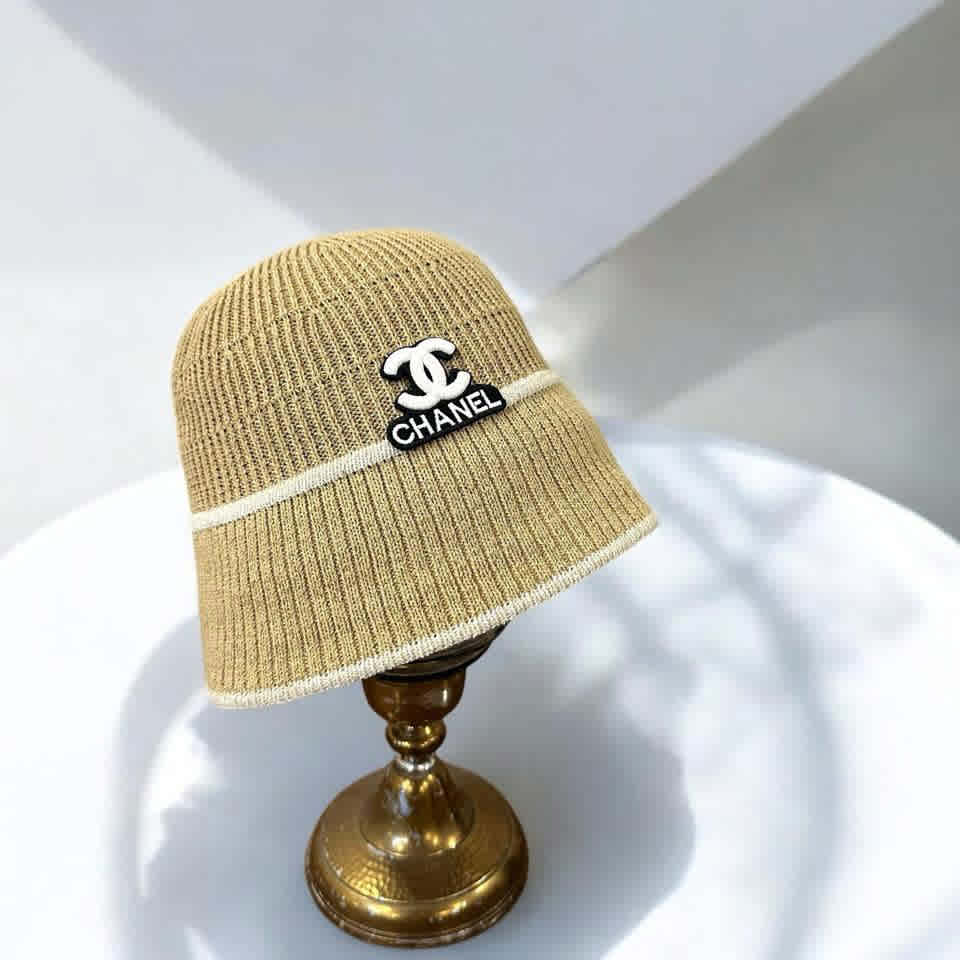 Chanel Beige Premium Cap-1