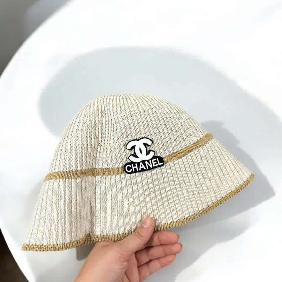 Cream Chanel Beige Premium Cap