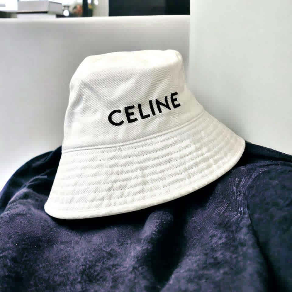 Celine White Premium Cap-thumb-1
