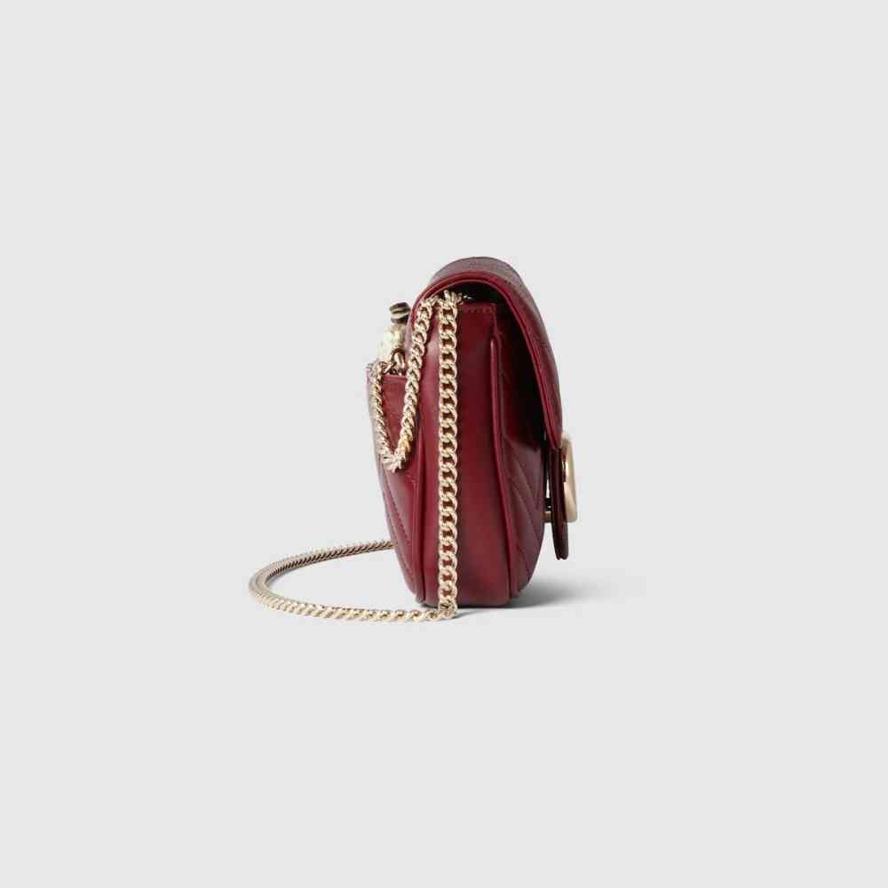 Gucci GG Marmont Wine small Sling Bag-thumb-4