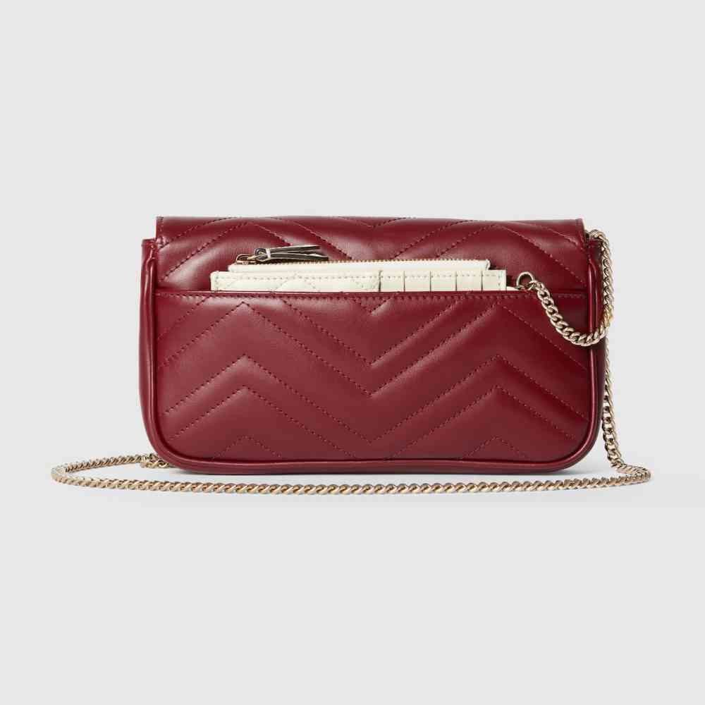 Gucci GG Marmont Wine small Sling Bag-thumb-3