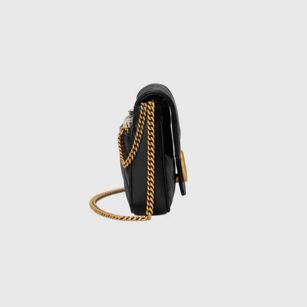 Gucci GG Marmont Black small Sling Bag-thumb-7