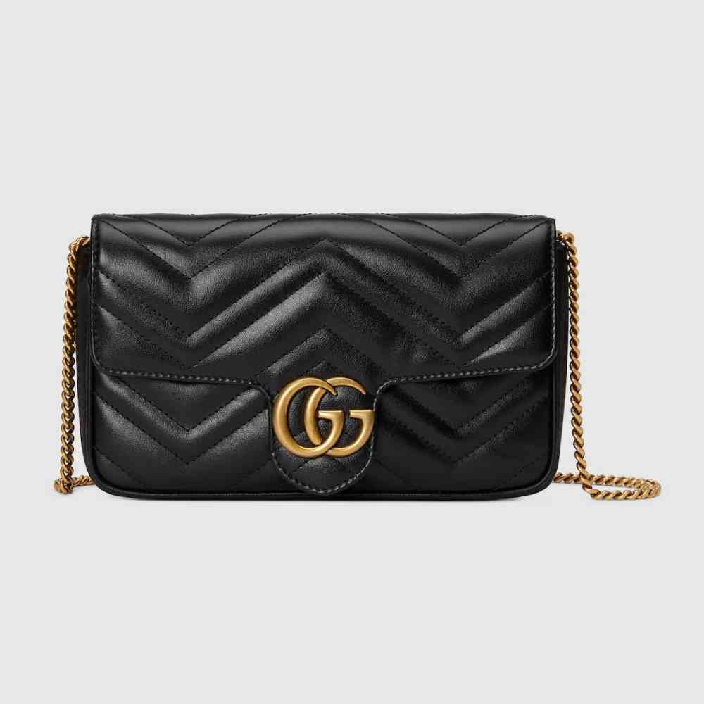 Gucci GG Marmont Black small Sling Bag-thumb-1