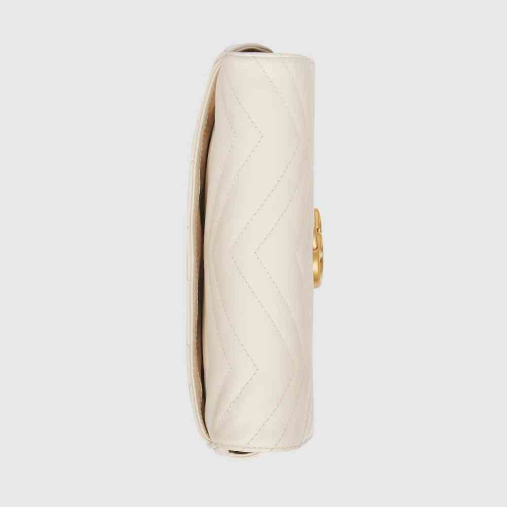 Gucci GG Marmont White small Sling Bag-thumb-4