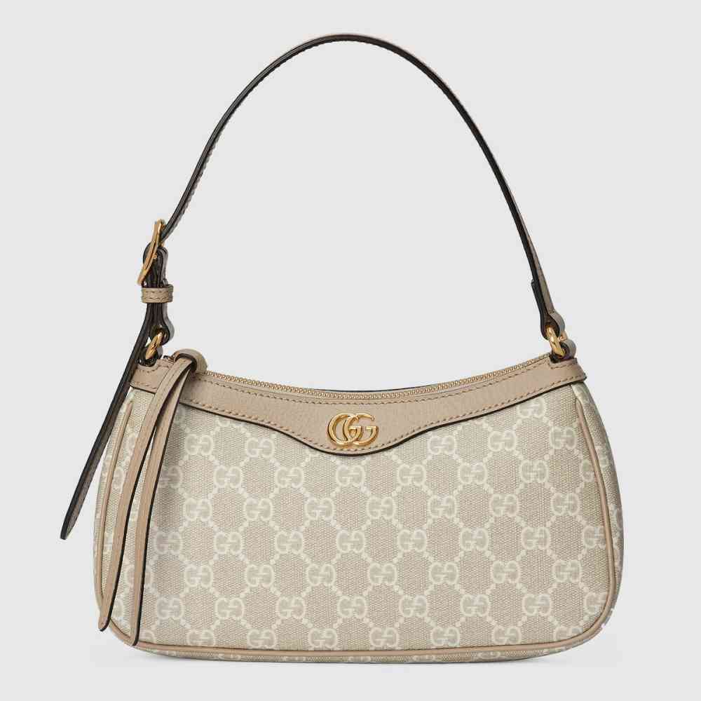 White Gucci Ophidia small shoulder bag