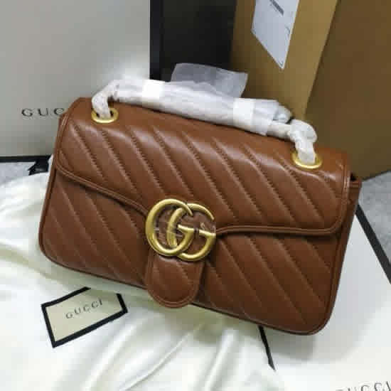 Gucci Marmont Brown Premium Sling Bag-thumb-1