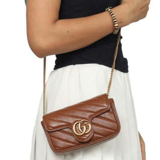 Gucci ophidia gg supreme Brown Sling bag-thumb-3