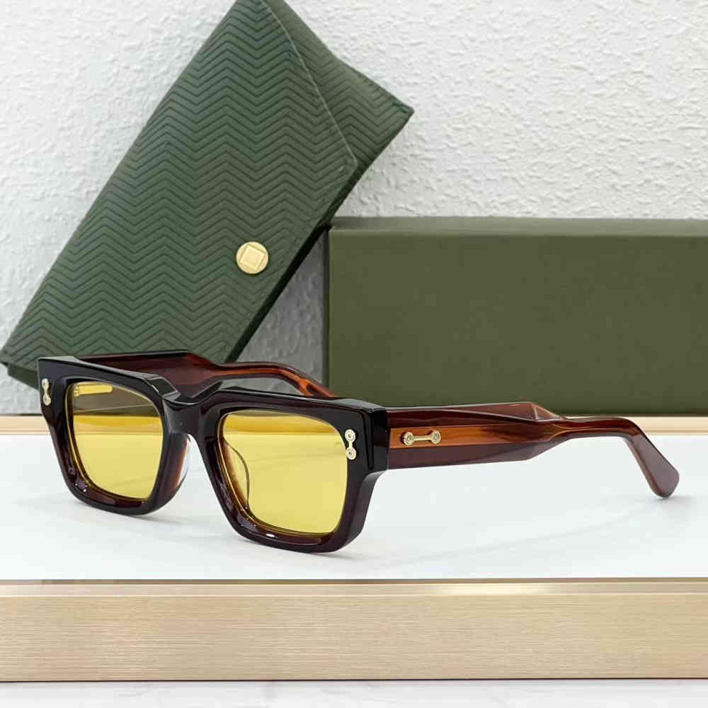 Brown/Golden Akoni Herculas Black Luxury Sunglasses