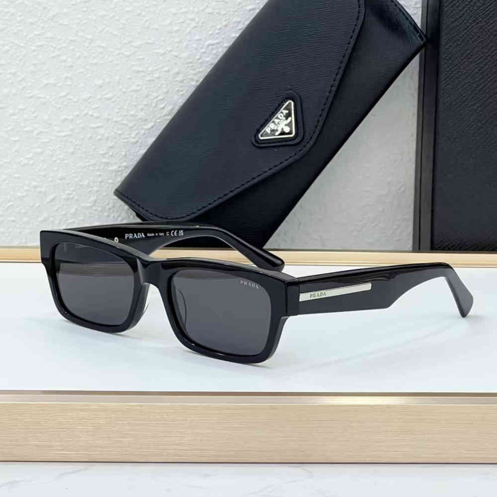 Black Prada Black & Golden Luxury Sunglasses