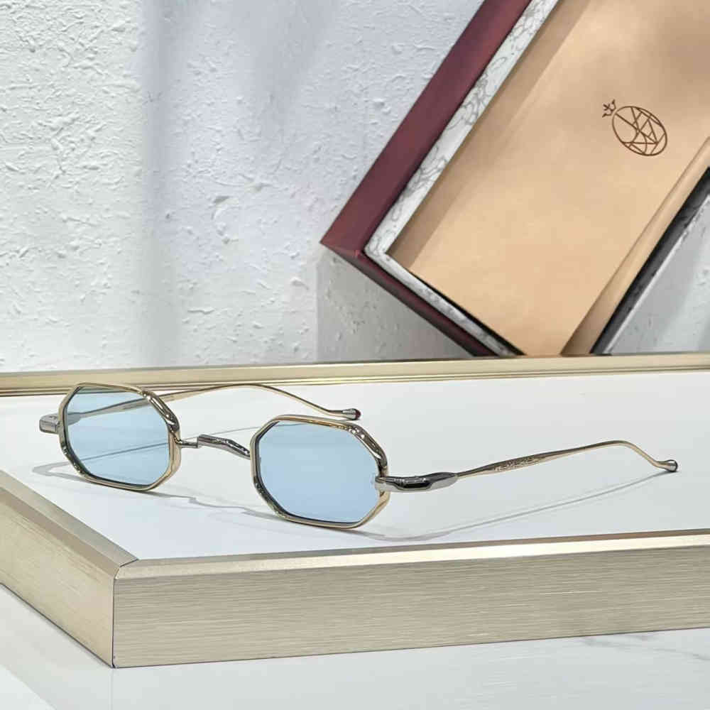 Blue Jacques Marie Mage Brown Luxury Sunglasses