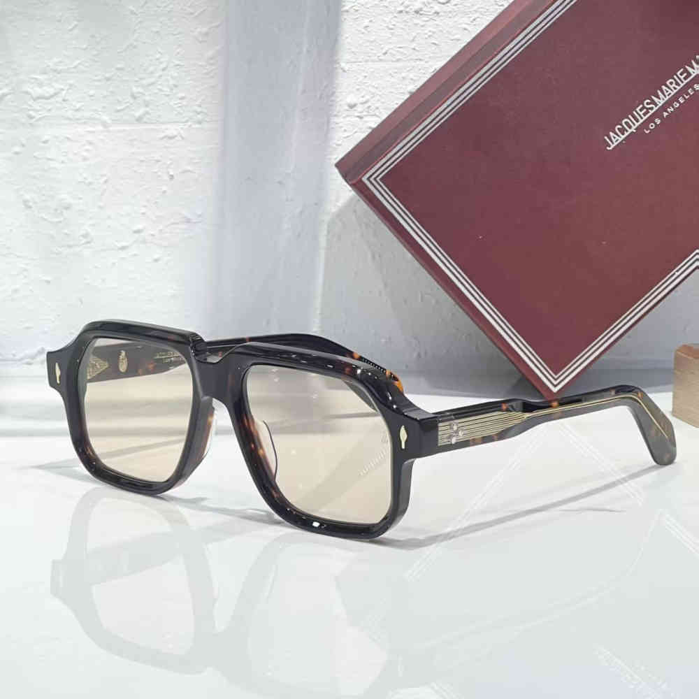 Brown Jacques Marie Mage Black Luxury Sunglasses