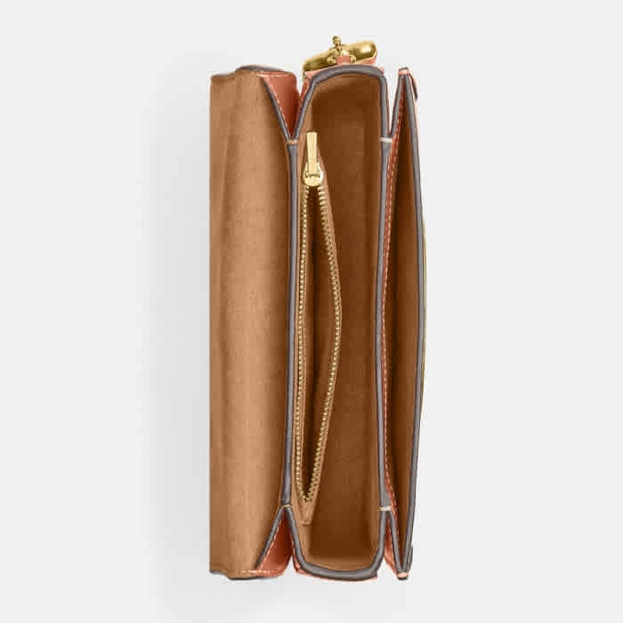 Coach Tabby Chain Clutch White Sling Bag-thumb-3