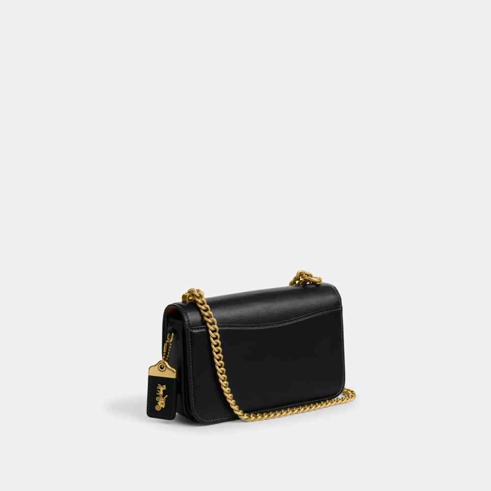 Coach Tabby Chain Clutch Black Sling Bag-thumb-1
