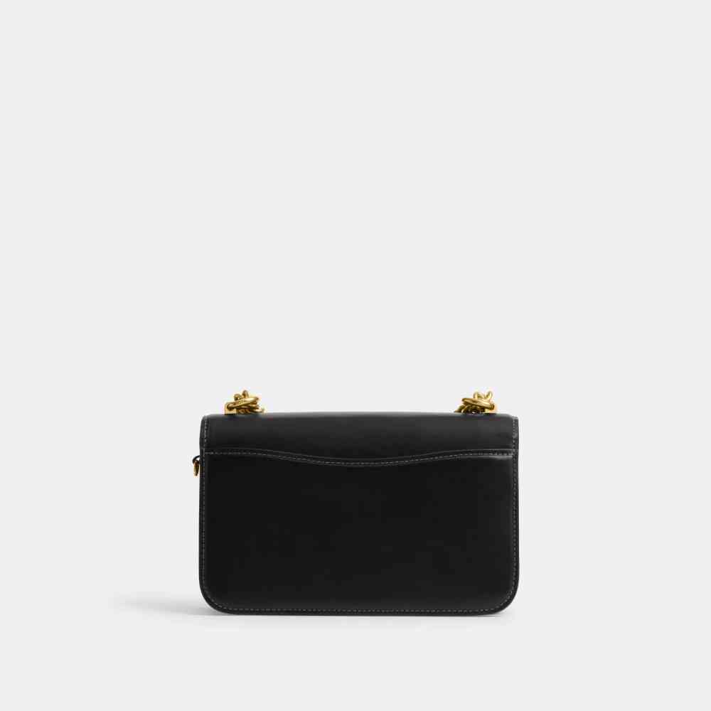 Coach Tabby Chain Clutch Black Sling Bag-thumb-2