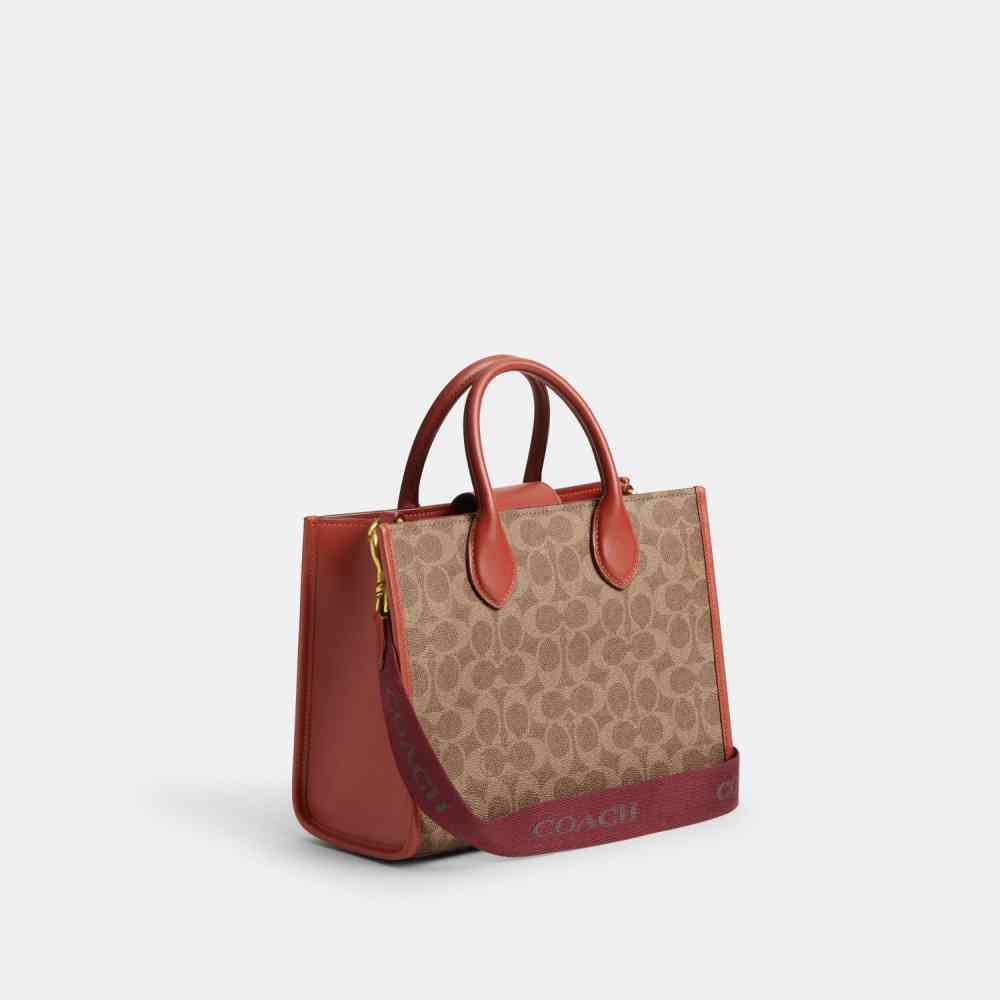Coach Ace 26 In Signature Tote Bag-thumb-1
