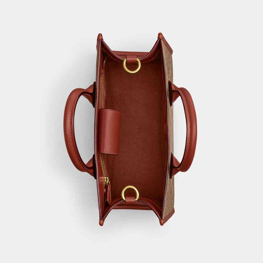 Coach Ace 26 In Signature Tote Bag-thumb-2