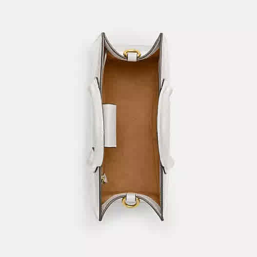 Coach Ace 26 White Tote Bag-3