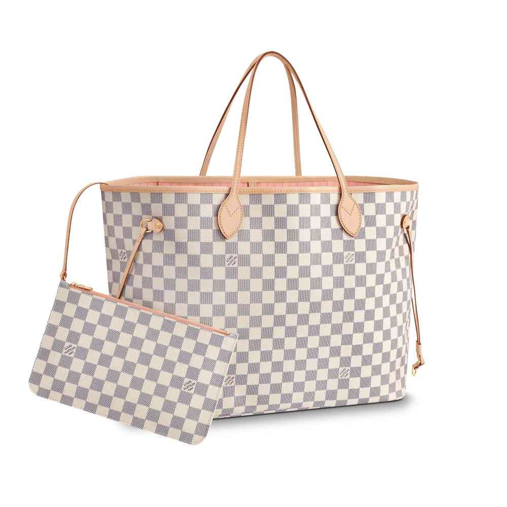 Louis Vuitton Neverfull GM Damier Azur Tote Bag-3