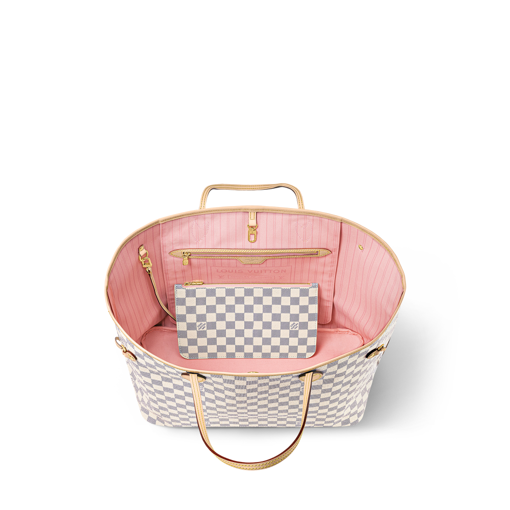 Louis Vuitton Neverfull GM Damier Azur Tote Bag-4