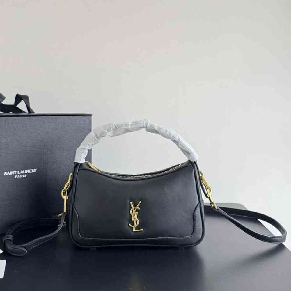 Black YSL Camera Supple Wine Shoulder bag