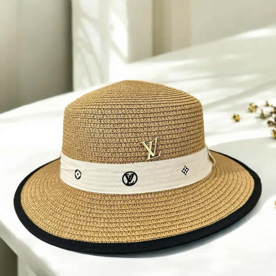 Louis Vuitton Beige Premium Cap-1
