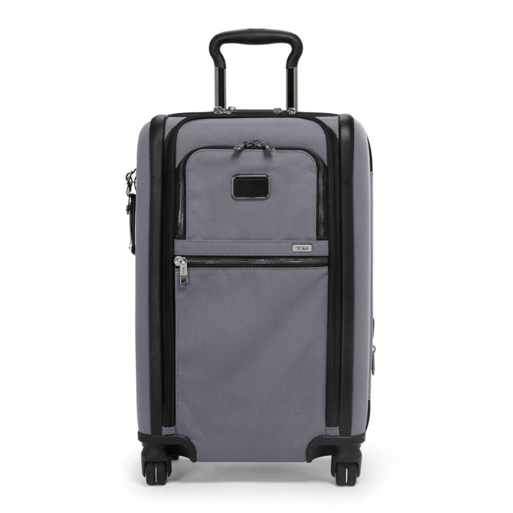 Grey Tumi Black International Dual Access 4 Wheeled Carry On