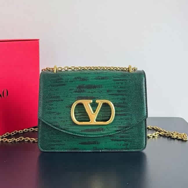 Green Valentino Garavani Wine Crossbody Bag