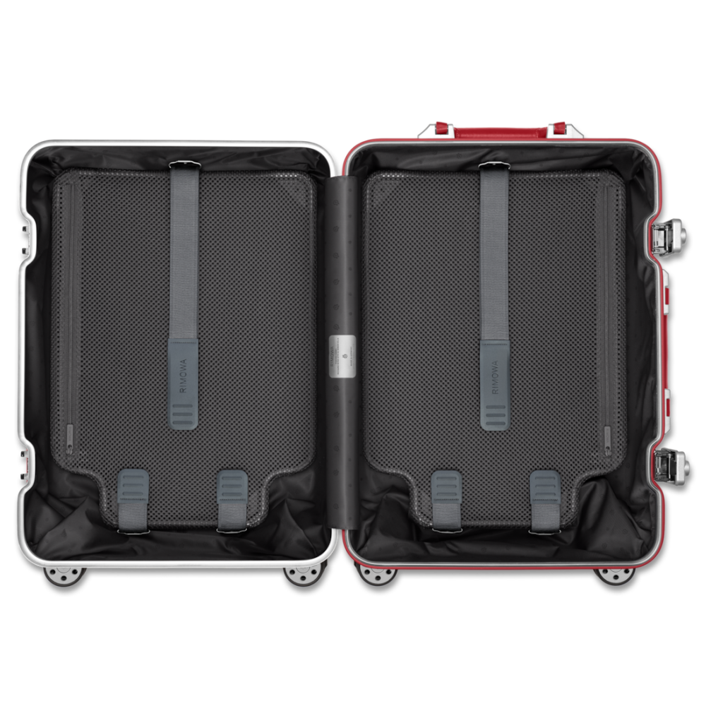 Rimowa Red Premium Cabin Twist Trolley Bag-5