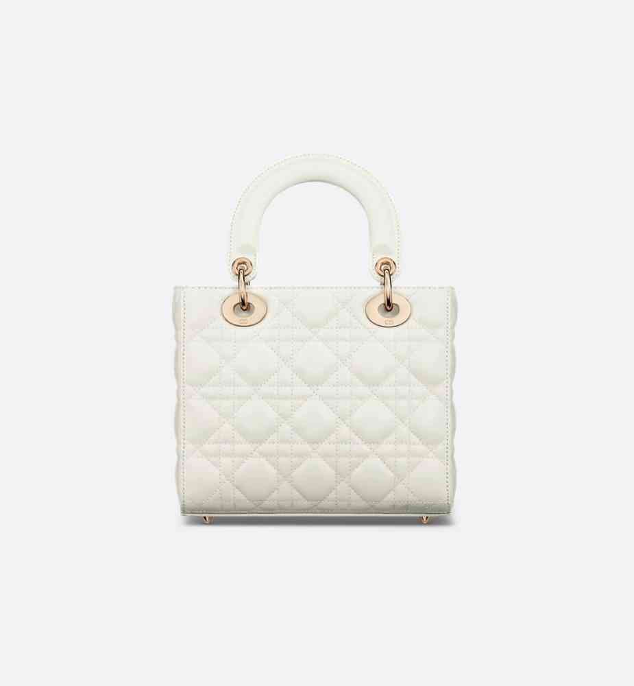 Christian Dior White Handbag-thumb-1